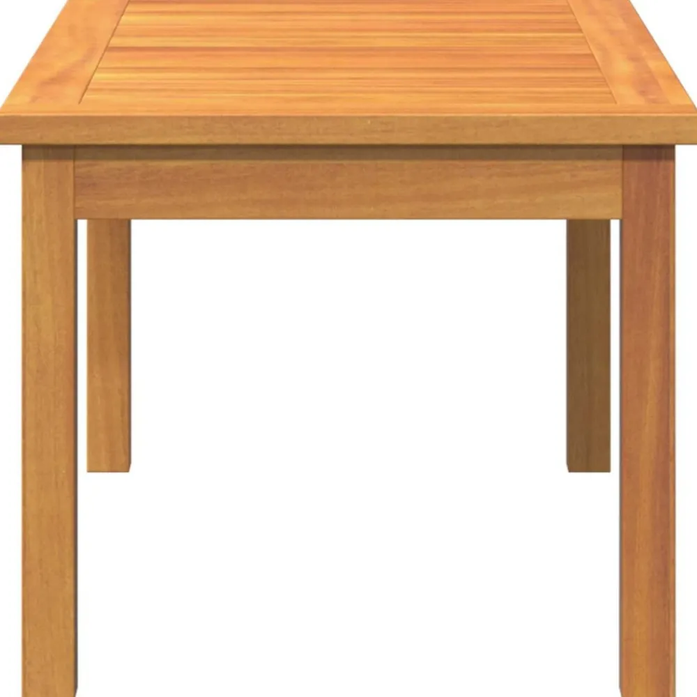 vidaXL Mesa de Café Aceite Natural Madera de Acacia Sólida Sale