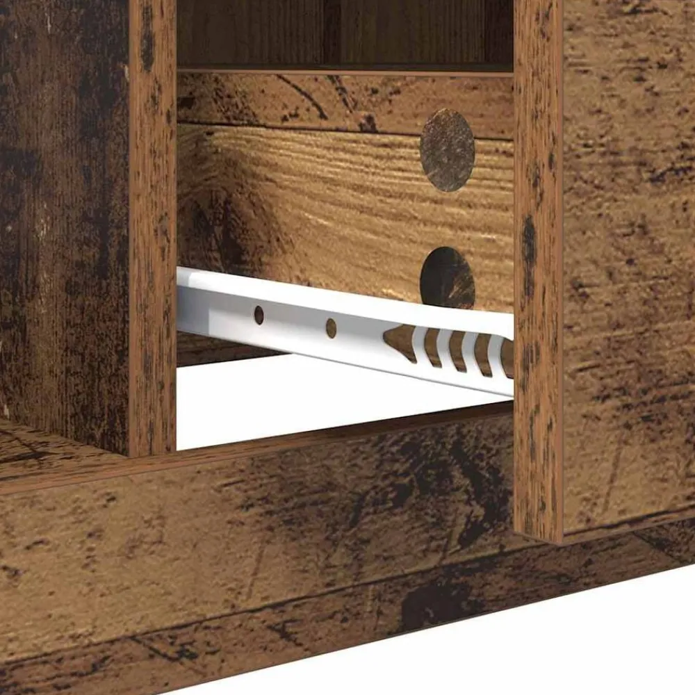 vidaXL Mesas-Mesa de Café con cajón 90 x 50 x 35 cm