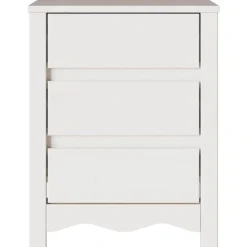 vidaXL Mesa de Café Drammen 45 x 35 x 56 cm Madera de pino macizo White Hot