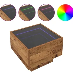 vidaXL Mesas-Mesa de Café 40 x 40 x 30 cm Madera contrachapada