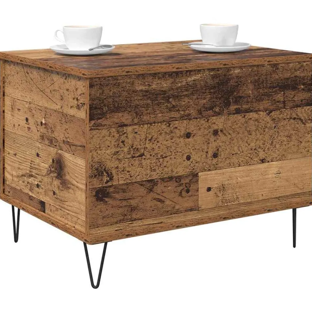 vidaXL Mesas-Mesa de Café 60 x 44,5 x 45 cm