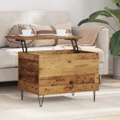 vidaXL Mesas-Mesa de Café 60 x 44,5 x 45 cm