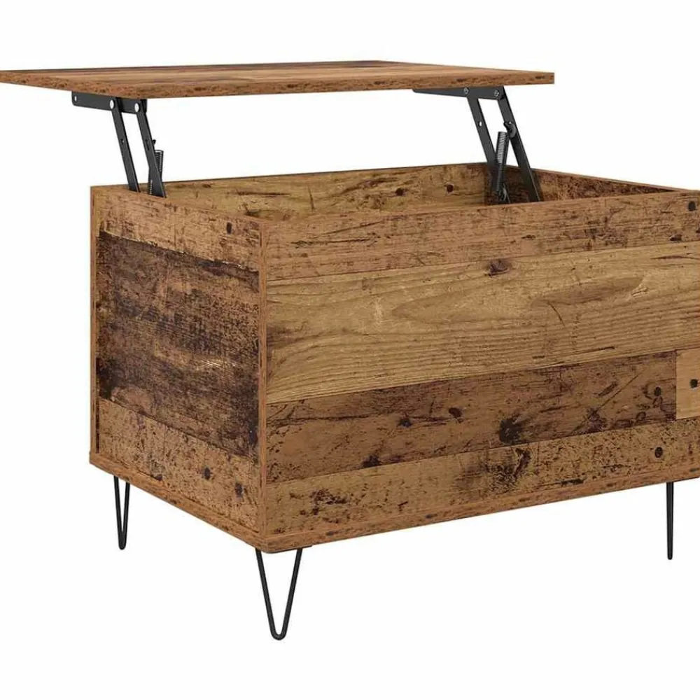 vidaXL Mesas-Mesa de Café 60 x 44,5 x 45 cm