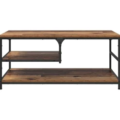 vidaXL Mesas-Mesa de Café 90 x 49 x 40 cm Madera contrachapada