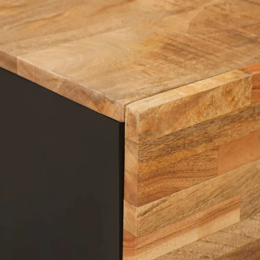 vidaXL Mesas-Mesa de Café Marrón 100 x 54 x 40 cm Madera de mango maciza