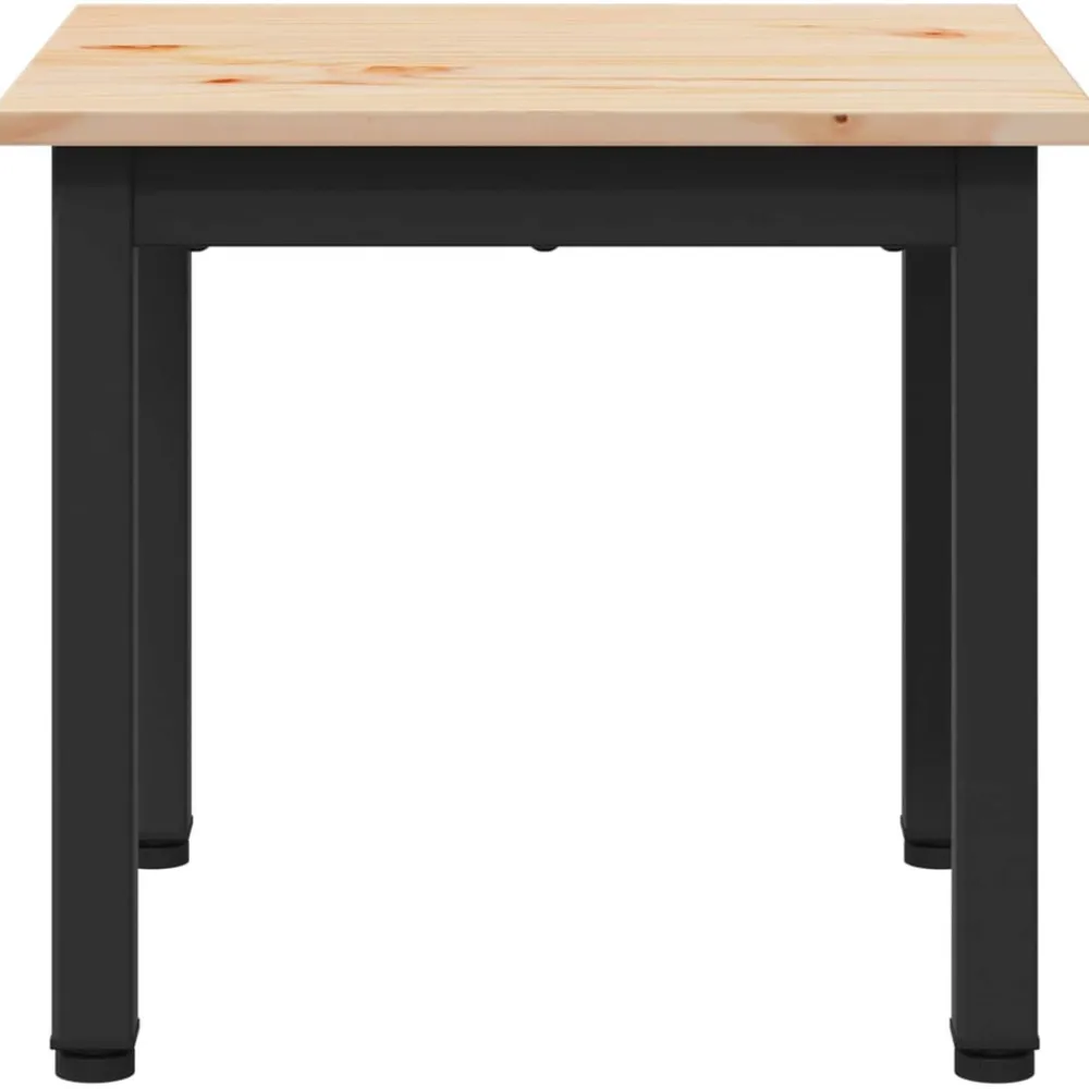 vidaXL Mesas-Mesa de Café 40 x 40 x 36 cm Madera de pino macizo