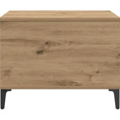vidaXL Mesas-Mesa de Café Roble artesanal 60 x 44,5 x 45 cm