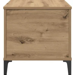 vidaXL Mesas-Mesa de Café Roble artesanal 60 x 44,5 x 45 cm