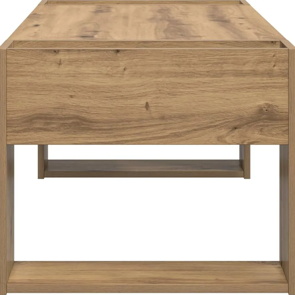 vidaXL Mesas-Mesa de Café Roble artesanal 110 x 50 x 41 cm