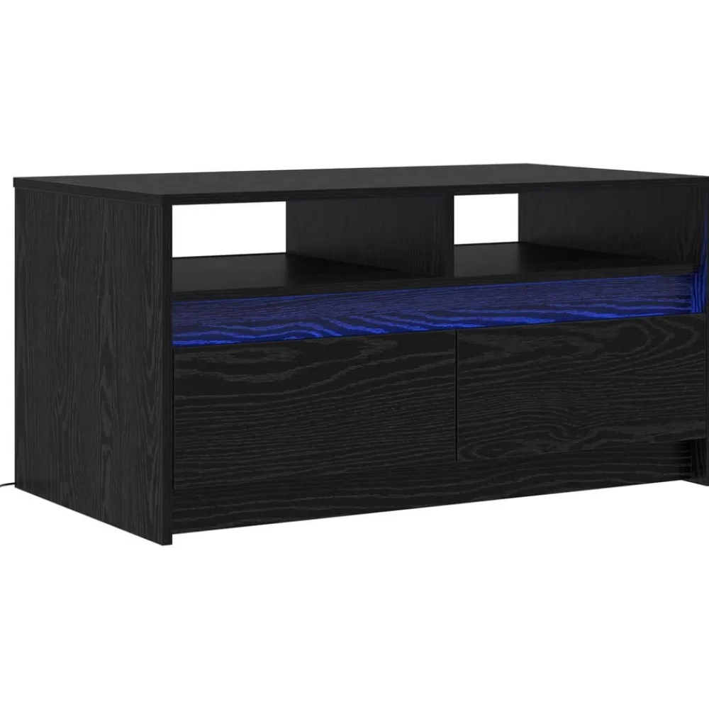 vidaXL Mesas-Mesa de Café 90 x 50 x 45 cm Madera de ingeniería