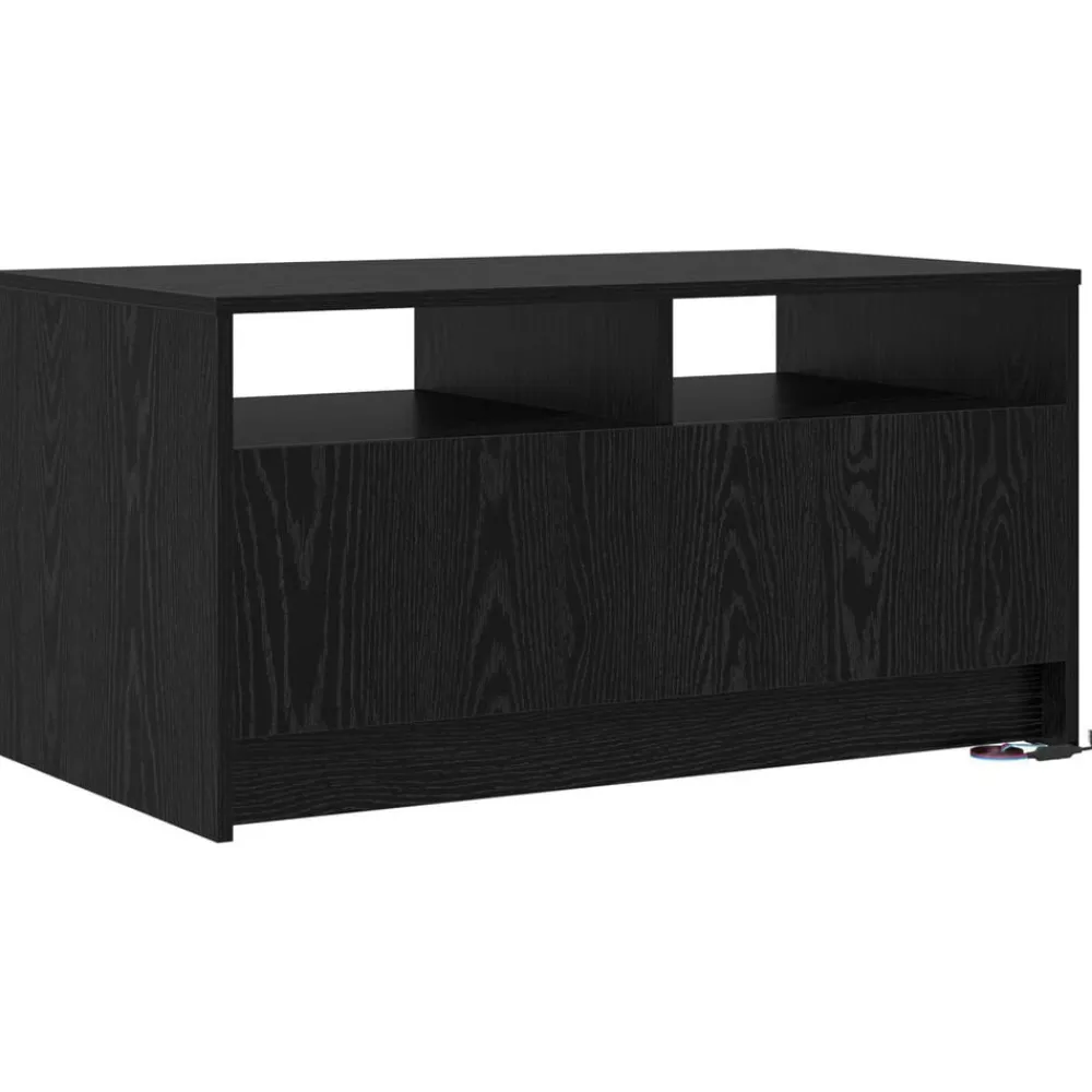 vidaXL Mesas-Mesa de Café 90 x 50 x 45 cm Madera de ingeniería