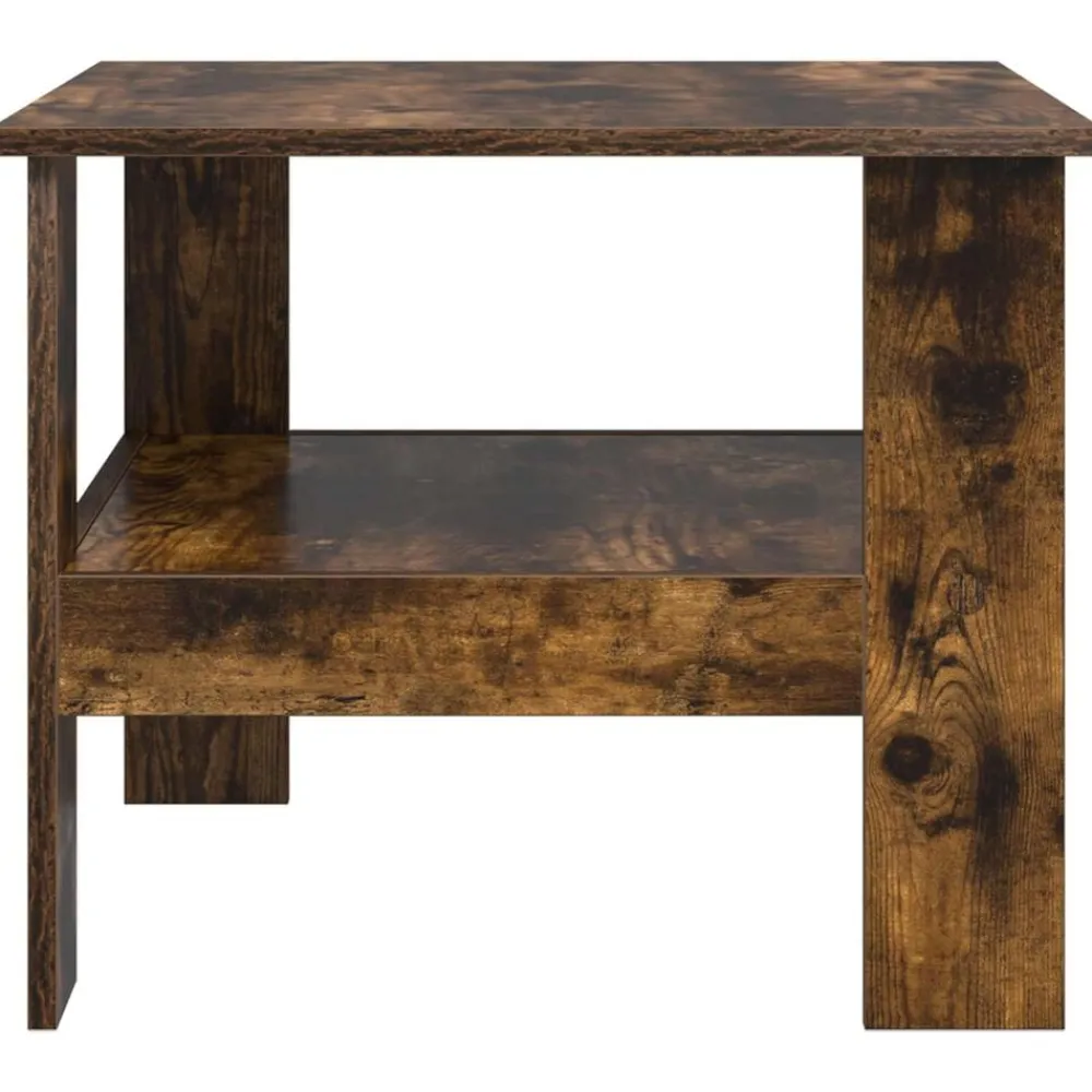 vidaXL Mesas-Mesa de Café 57 x 55 x 45 cm Madera de ingeniería