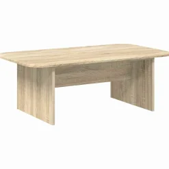 vidaXL Mesa de Café 93 x 53 x 33 cm Madera de ingeniería Roble Sonoma Online