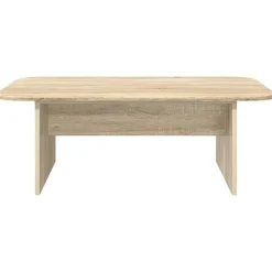 vidaXL Mesa de Café 93 x 53 x 33 cm Madera de ingeniería Roble Sonoma Online