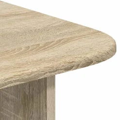vidaXL Mesa de Café 93 x 53 x 33 cm Madera de ingeniería Roble Sonoma Online
