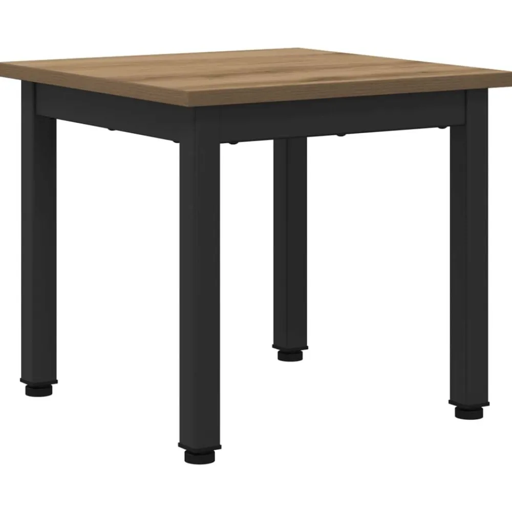 vidaXL Mesa de Café Roble Artesanal 40 x 40 x 36 cm Roble artisan Hot