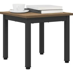 vidaXL Mesa de Café Roble Artesanal 40 x 40 x 36 cm Roble artisan Hot