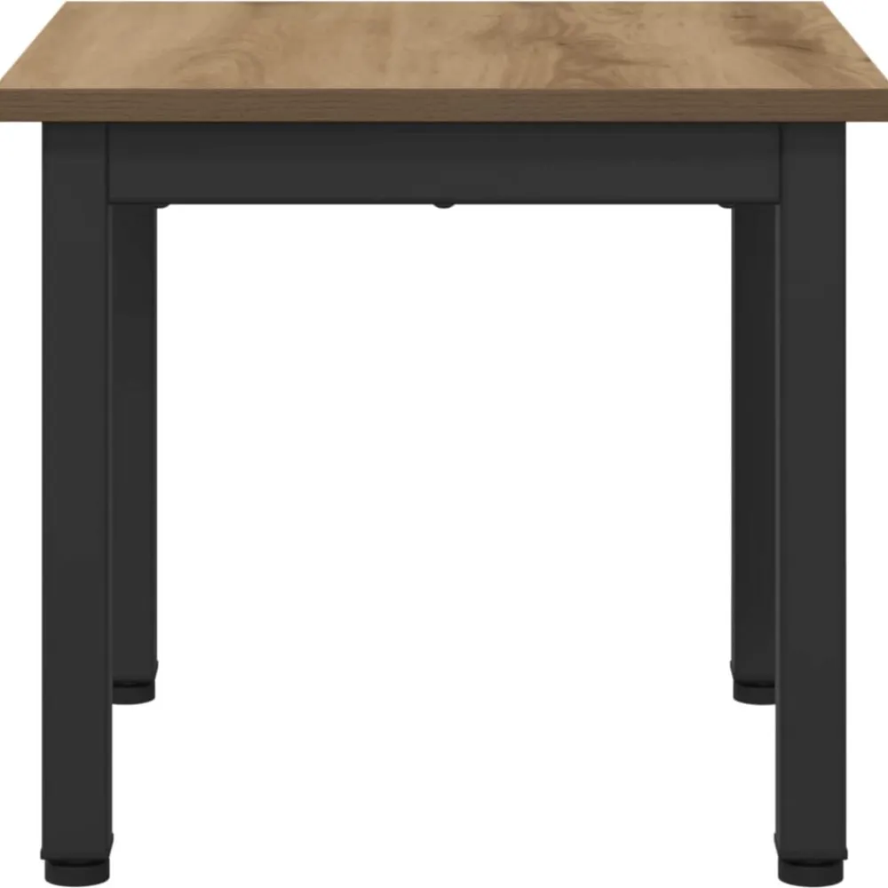 vidaXL Mesa de Café Roble Artesanal 40 x 40 x 36 cm Roble artisan Hot