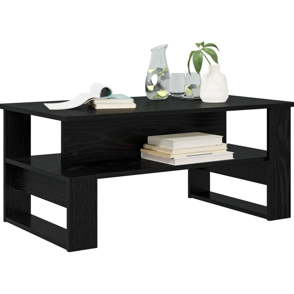 vidaXL Mesas-Mesa de Café 90 x 50 x 40 cm Madera de ingeniería