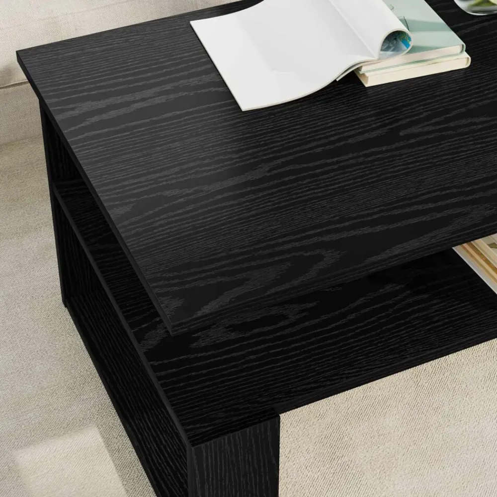vidaXL Mesas-Mesa de Café 90 x 50 x 40 cm Madera de ingeniería