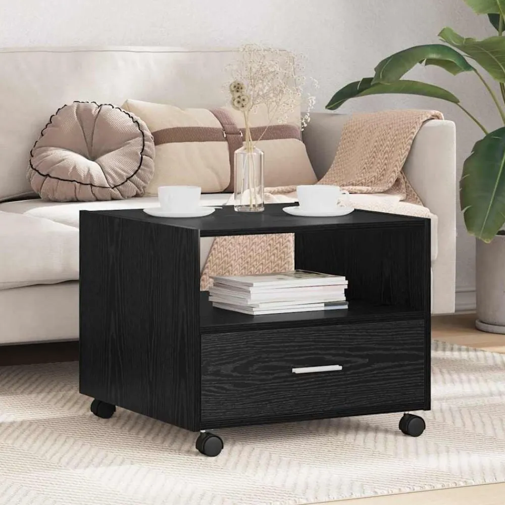 vidaXL Mesas-Mesa de Café 55 x 55 x 45cm Madera de ingeniería