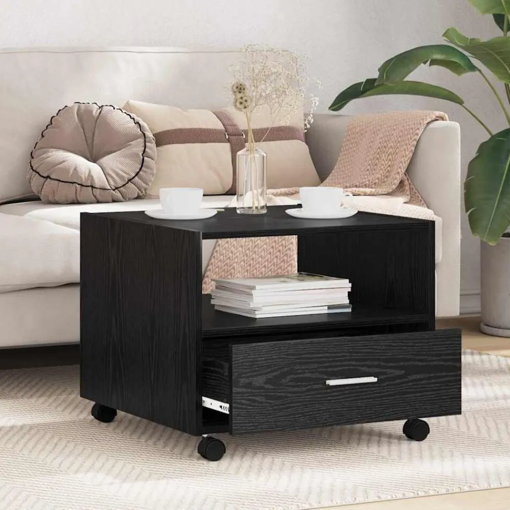 vidaXL Mesas-Mesa de Café 55 x 55 x 45cm Madera de ingeniería