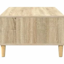 vidaXL Mesa de Café 102 x 55 x 35 cm Madera de ingeniería Roble Sonoma Clearance