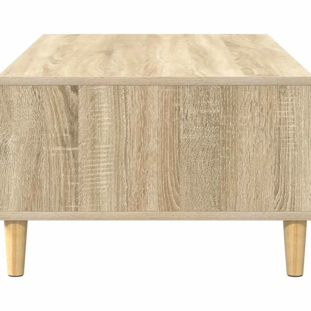 vidaXL Mesa de Café 102 x 55 x 35 cm Madera de ingeniería Roble Sonoma Clearance