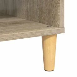 vidaXL Mesa de Café 102 x 55 x 35 cm Madera de ingeniería Roble Sonoma Clearance