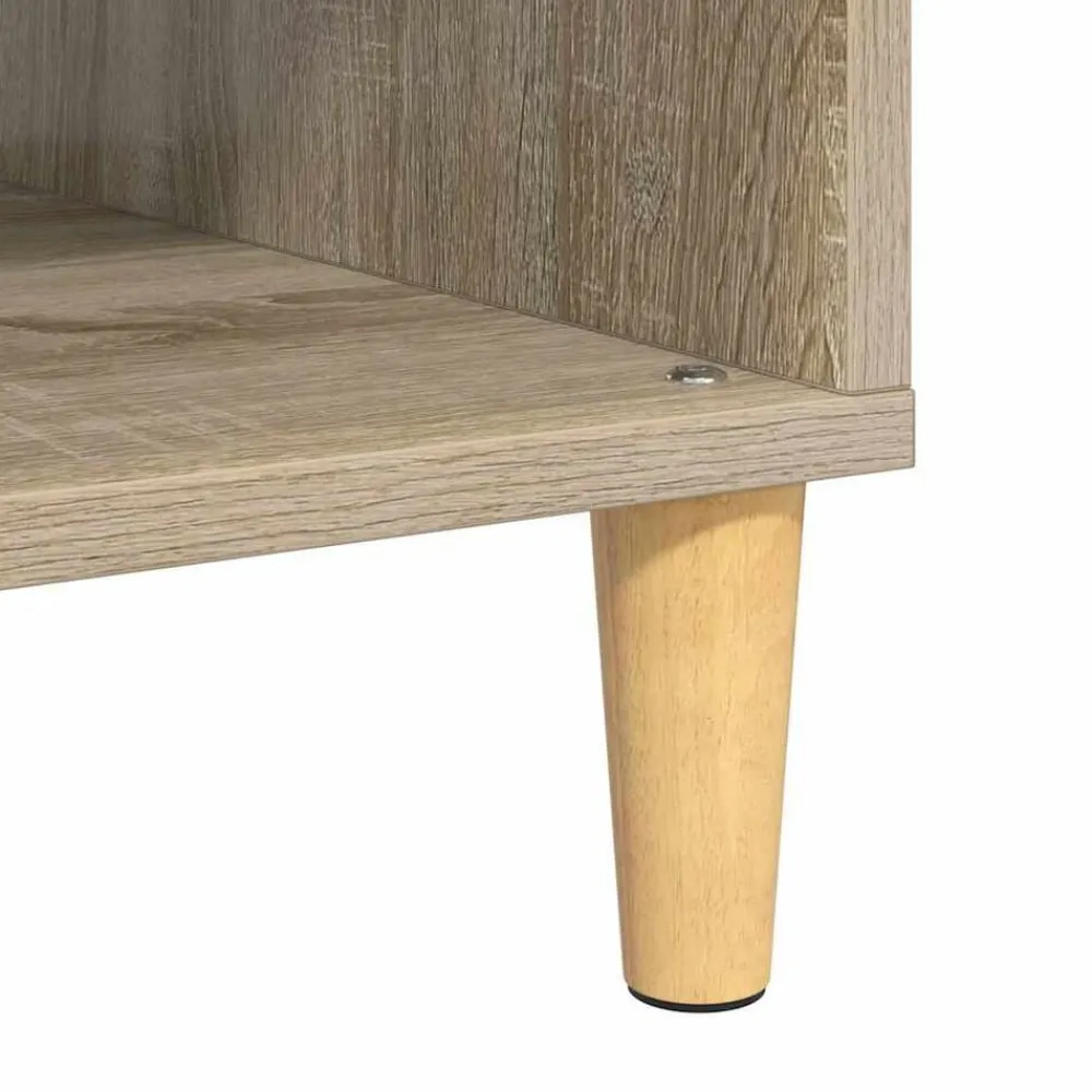vidaXL Mesa de Café 102 x 55 x 35 cm Madera de ingeniería Roble Sonoma Clearance