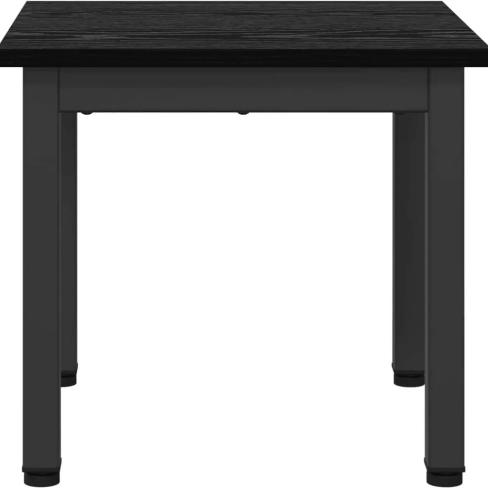 vidaXL Mesa de Café 40 x 40 x 36 cm Madera de ingeniería Roble negro Best