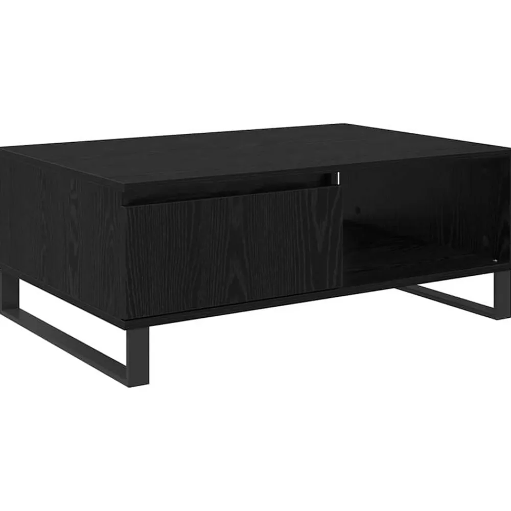 vidaXL Mesas-Mesa de Café 90 x 60 x 35 cm Madera de ingeniería
