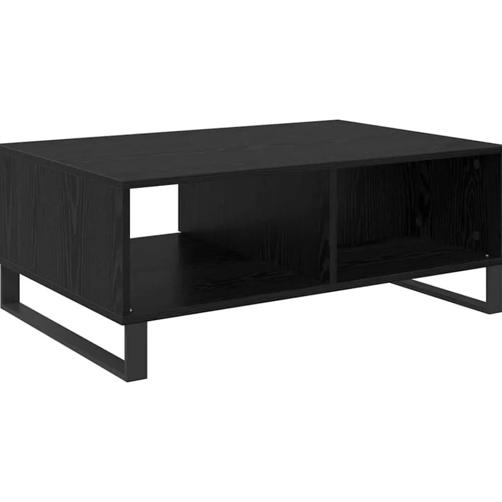 vidaXL Mesas-Mesa de Café 90 x 60 x 35 cm Madera de ingeniería