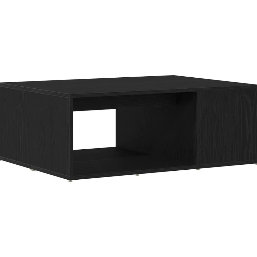vidaXL Mesa de Café 90 x 67 x 33 cm Madera de ingeniería Roble negro Best