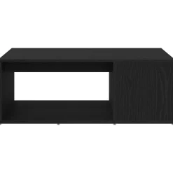 vidaXL Mesa de Café 90 x 67 x 33 cm Madera de ingeniería Roble negro Best
