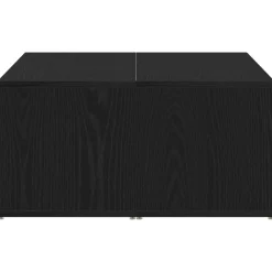 vidaXL Mesa de Café 90 x 67 x 33 cm Madera de ingeniería Roble negro Best
