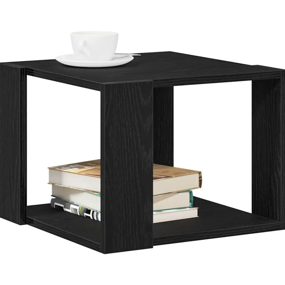 vidaXL Mesas-Mesa de Café 40 x 40 x 30 cm Madera de ingeniería