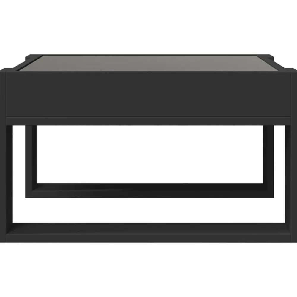 vidaXL Mesas-Mesa de centro con Infinity LED 50x53x30 cm