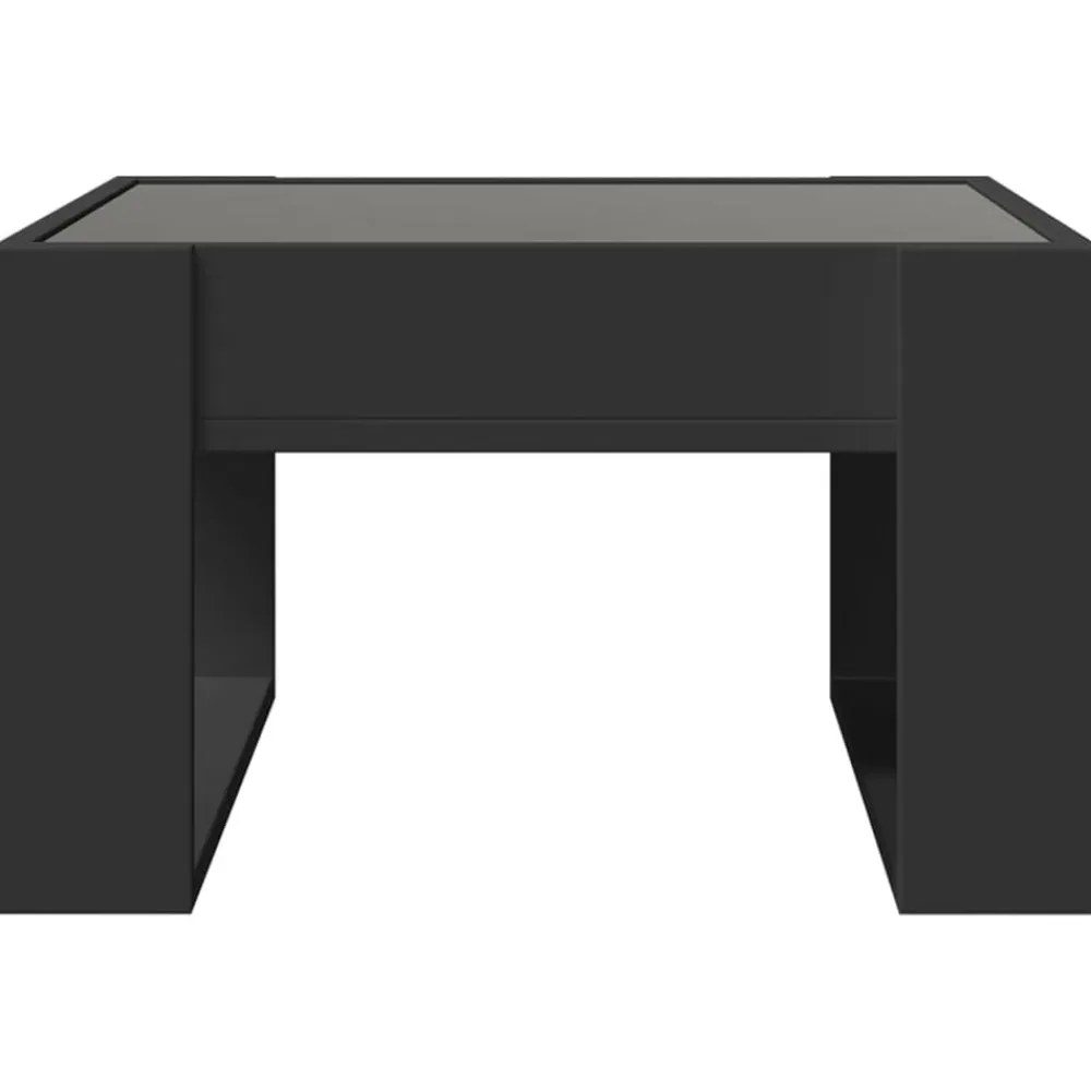 vidaXL Mesas-Mesa de centro con Infinity LED 50x53x30 cm