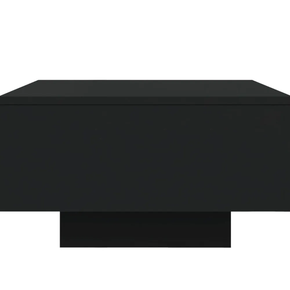 vidaXL Mesas-Mesa de centro con luces LED 55x55x31 cm