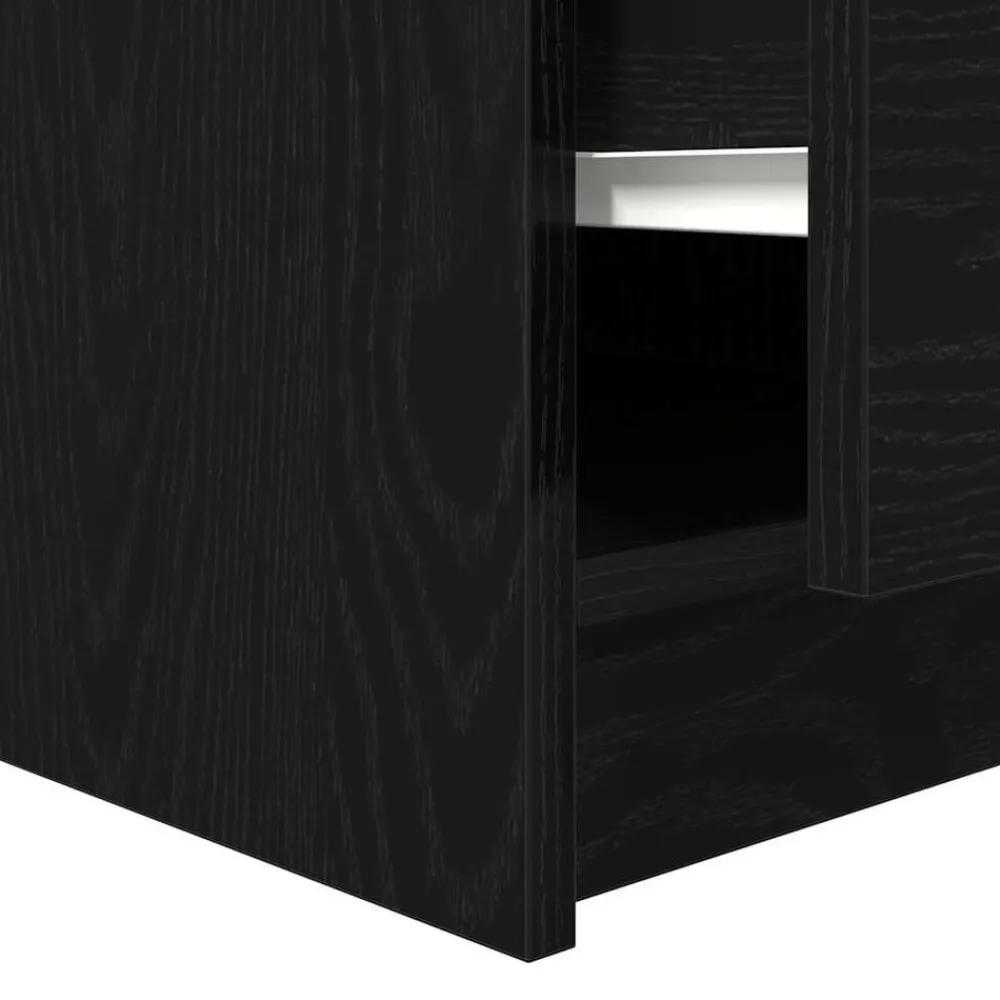vidaXL Mesas-Mesa de centro con cajones 100x100x40 cm