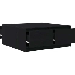 vidaXL Mesas-Mesa de centro con cajones 100x100x40 cm