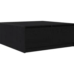 vidaXL Mesas-Mesa de centro con cajones 100x100x40 cm