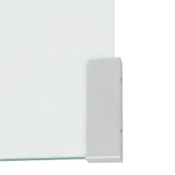 vidaXL Mesas-Mesa de centro de vidrio templado transparente 98x45x30 cm