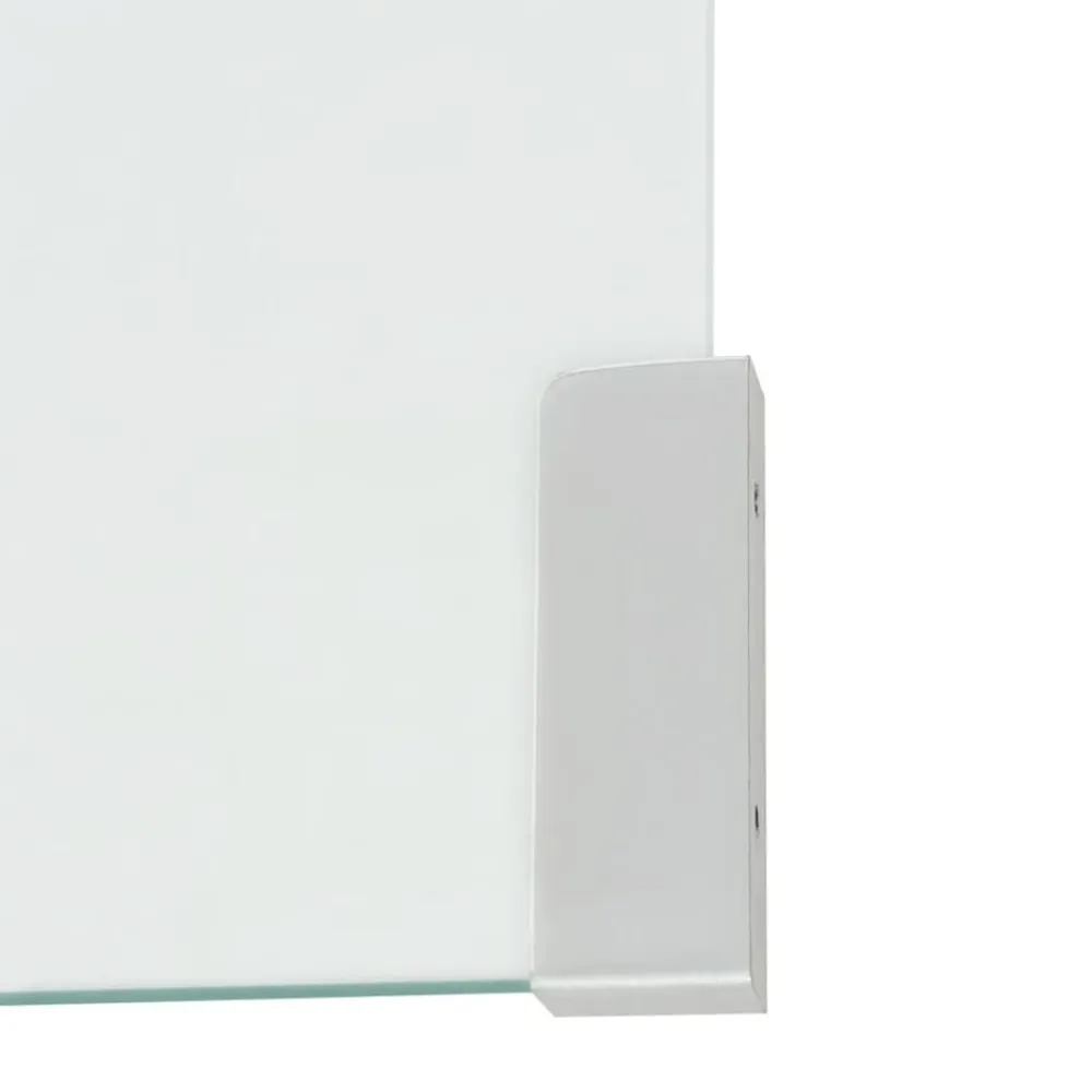 vidaXL Mesas-Mesa de centro de vidrio templado transparente 98x45x30 cm