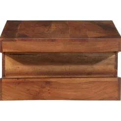 vidaXL Mesa de centro de madera maciza 90x60x30 cm acacia Hot