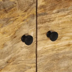 vidaXL Mesas-Mesa de centro de madera maciza de mango 80x50x40 cm