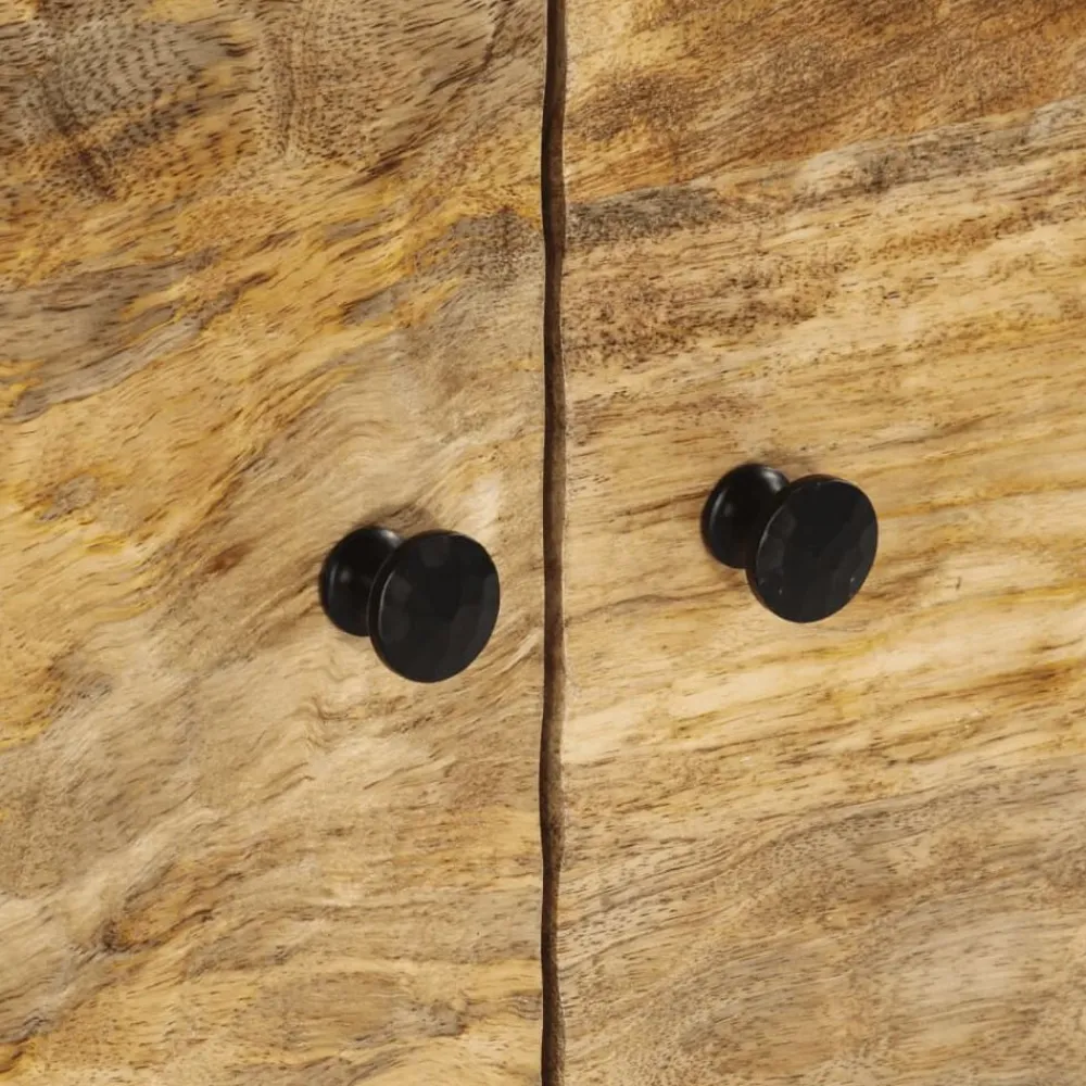 vidaXL Mesas-Mesa de centro de madera maciza de mango 80x50x40 cm