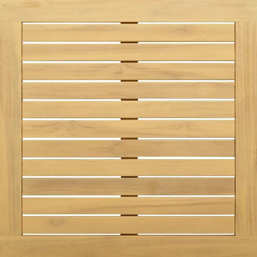 vidaXL Muebles De Jardín-Mesa de centro de jardín madera maciza de acacia 60x60x36 cm
