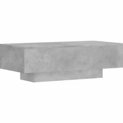vidaXL Mesa de centro madera de ingeniería gris hormigón 100x49,5x31cm Gris hormig&oacute;n Online